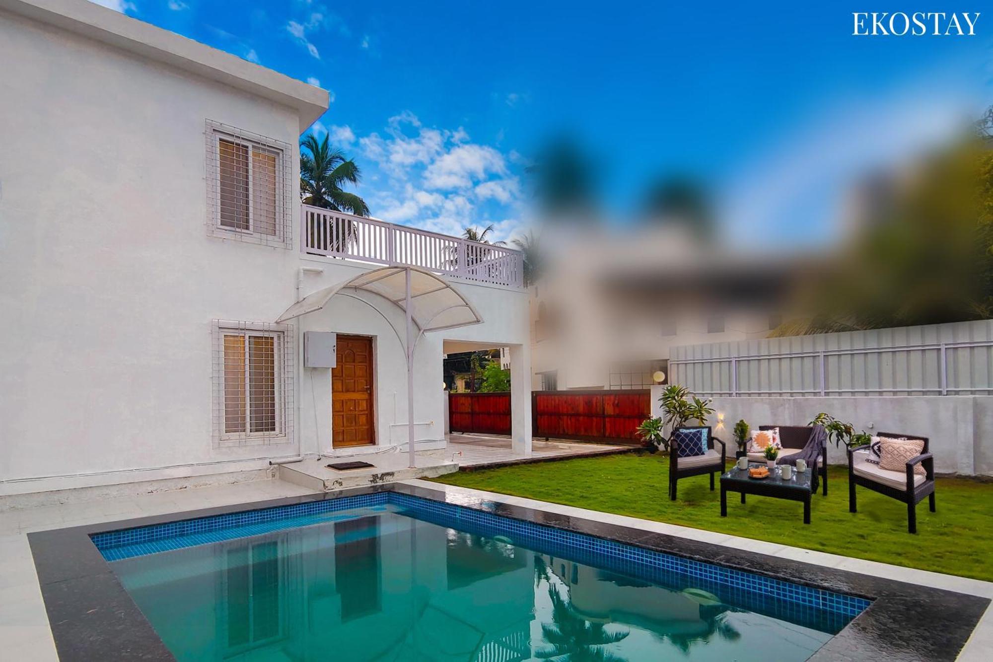Ekostay - Aqua Villa Alibag Bagian luar foto