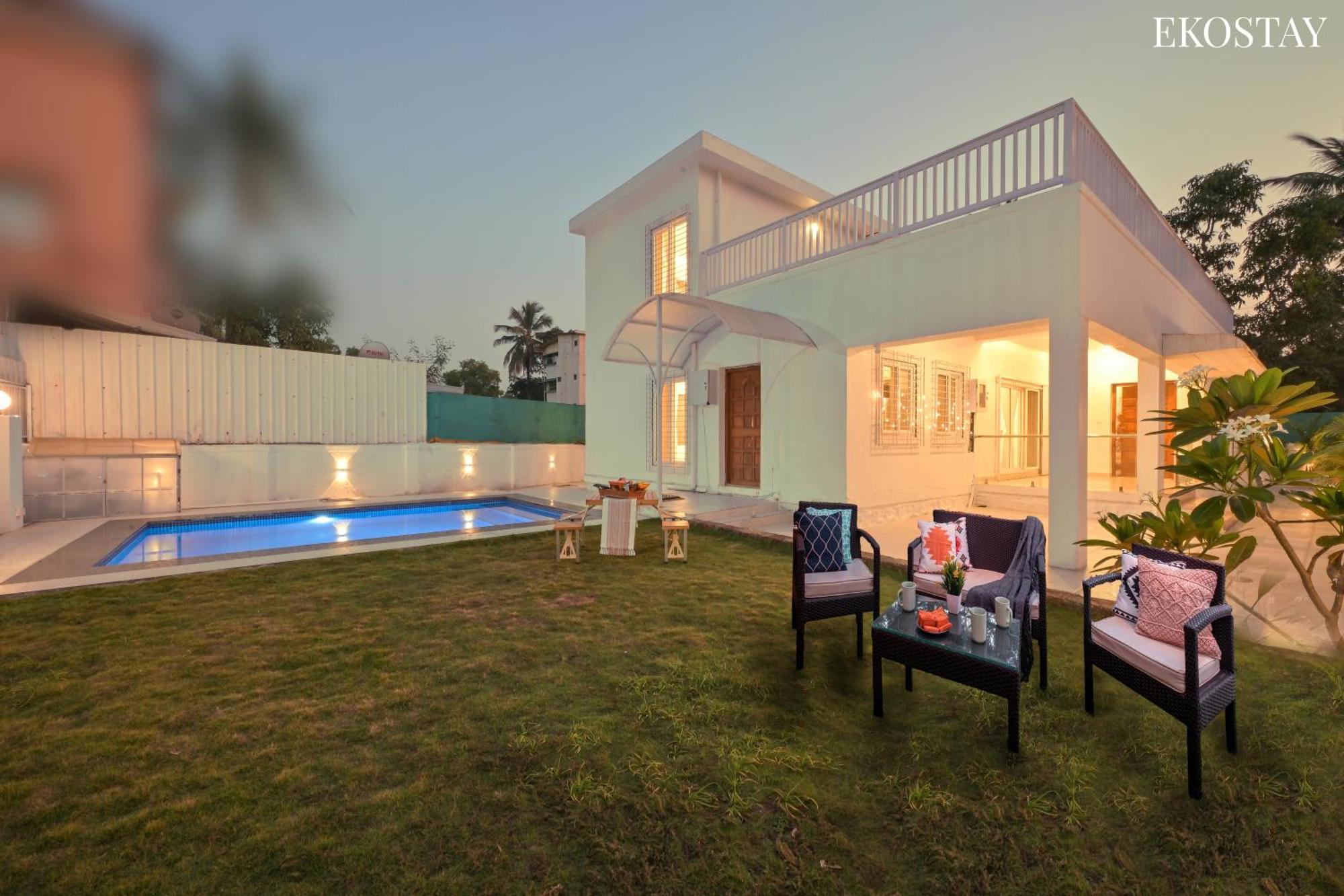 Ekostay - Aqua Villa Alibag Bagian luar foto